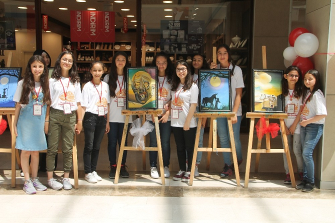 100. yıl anısına Yağlı Boya Resim Sergisi düzenlendi