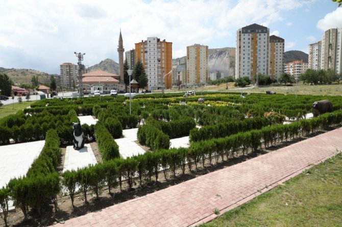 "Çocuklara özel labirent parkımız tamamlanmak üzere”