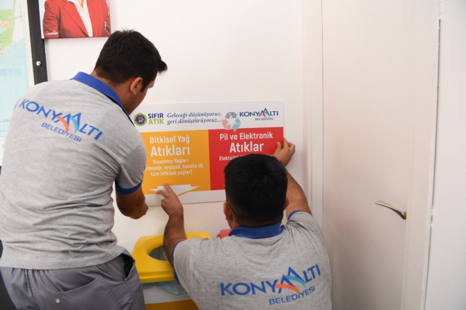 Konyaaltı’nda Sıfır Atık Projesi