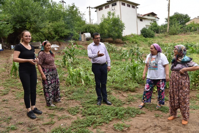 Çan Belediye Başkanı Öz, Halk ile Birlikte Çalışıyor