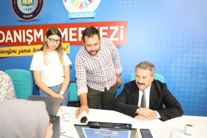 “Yine Doğru Tercih, Doğru Eğitim Ve Doğru Meslek Seçimin Adresi “Melikgazi Belediyesi”