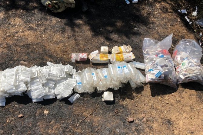 MSB açıkladı: "çok sayıda yaşam malzemesi ele geçirilerek imha edildi"