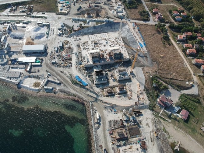 1915 Çanakkale Boğaz Köprüsündeki son durum 23 Ağustos 2019