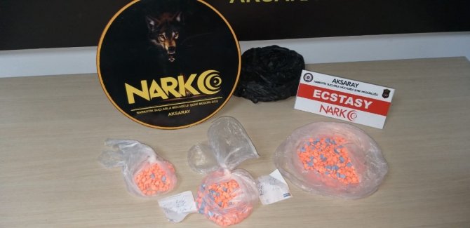 Aksaray’da uyuşturucu operasyonu: 2 tutuklama