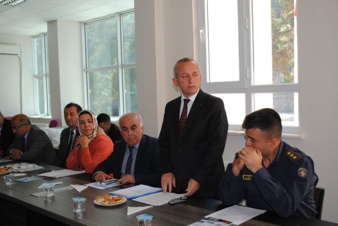 Eğirdir’de, İlçe Hayat Boyu Öğrenme, Halk Eğitimi Planlama ve İşbirliği Komisyonu Toplantısı