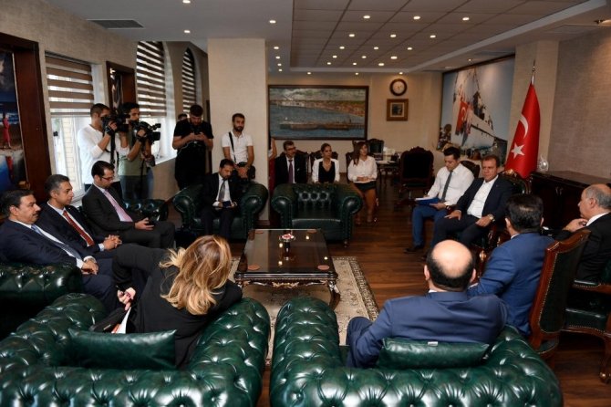 "Mersin, Irak için ticari bir partner"