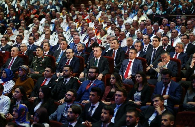 Rektör Karakaya, Cumhurbaşkanlığı Külliyesinde Gerçekleştirilen Akademik Yıl Açılış Törenine Katıldı