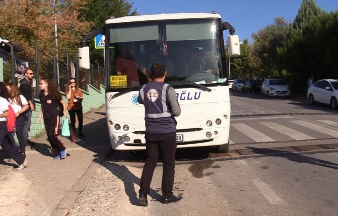 Kocaeli'de Öğrenci servislerine sıkı denetim