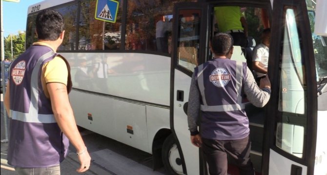 Kocaeli'de Öğrenci servislerine sıkı denetim