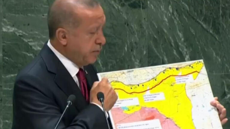 Cumhurbaşkanı Erdoğan, BM kürsüsünde açıklamalarda bulunuyor