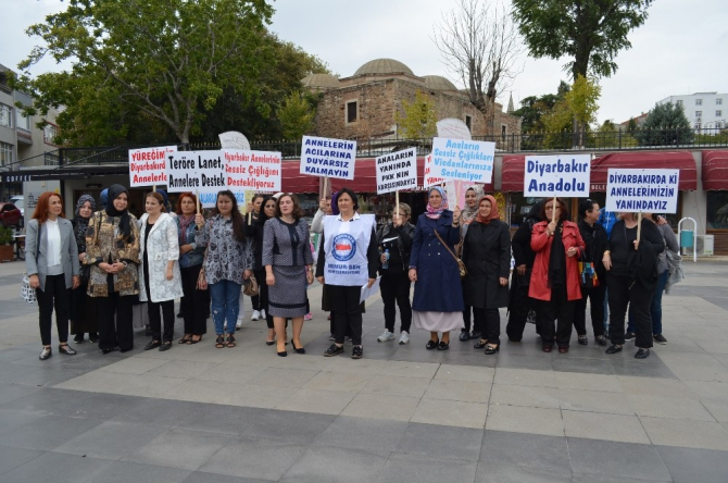 Tekirdağlı anneler de onlar için ayakta