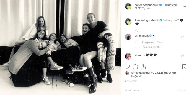 Arkadaşı Hande Doğandemir'in ipini çekti!