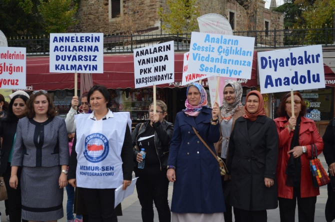 Tekirdağlı anneler de onlar için ayakta