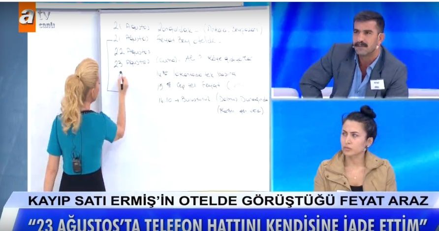Müge Anlı programında konuşulan Satı Ermiş'in kaybında flaş gelişme!