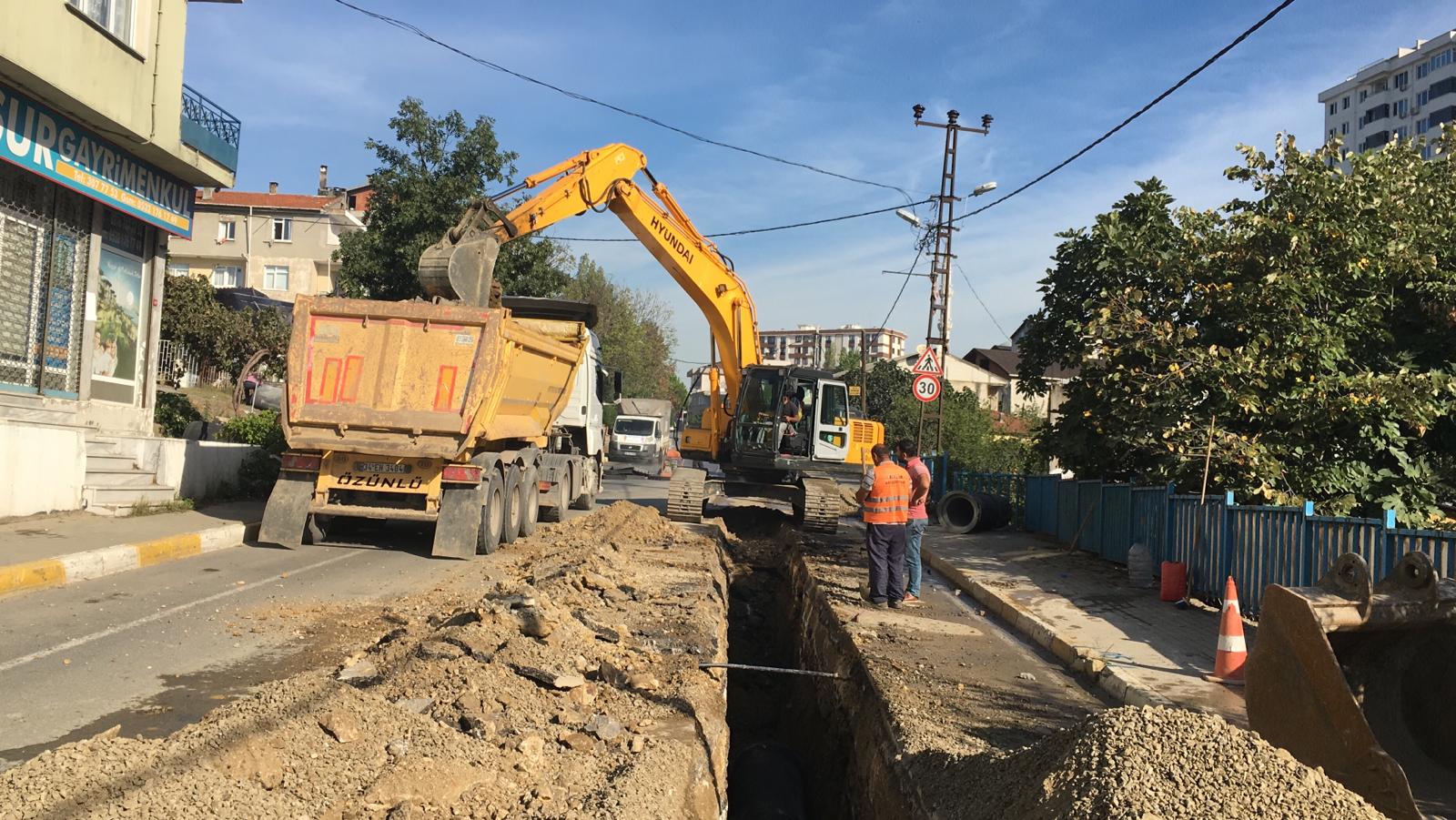 Pendik'te altyapı güçlenmeye devam ediyor