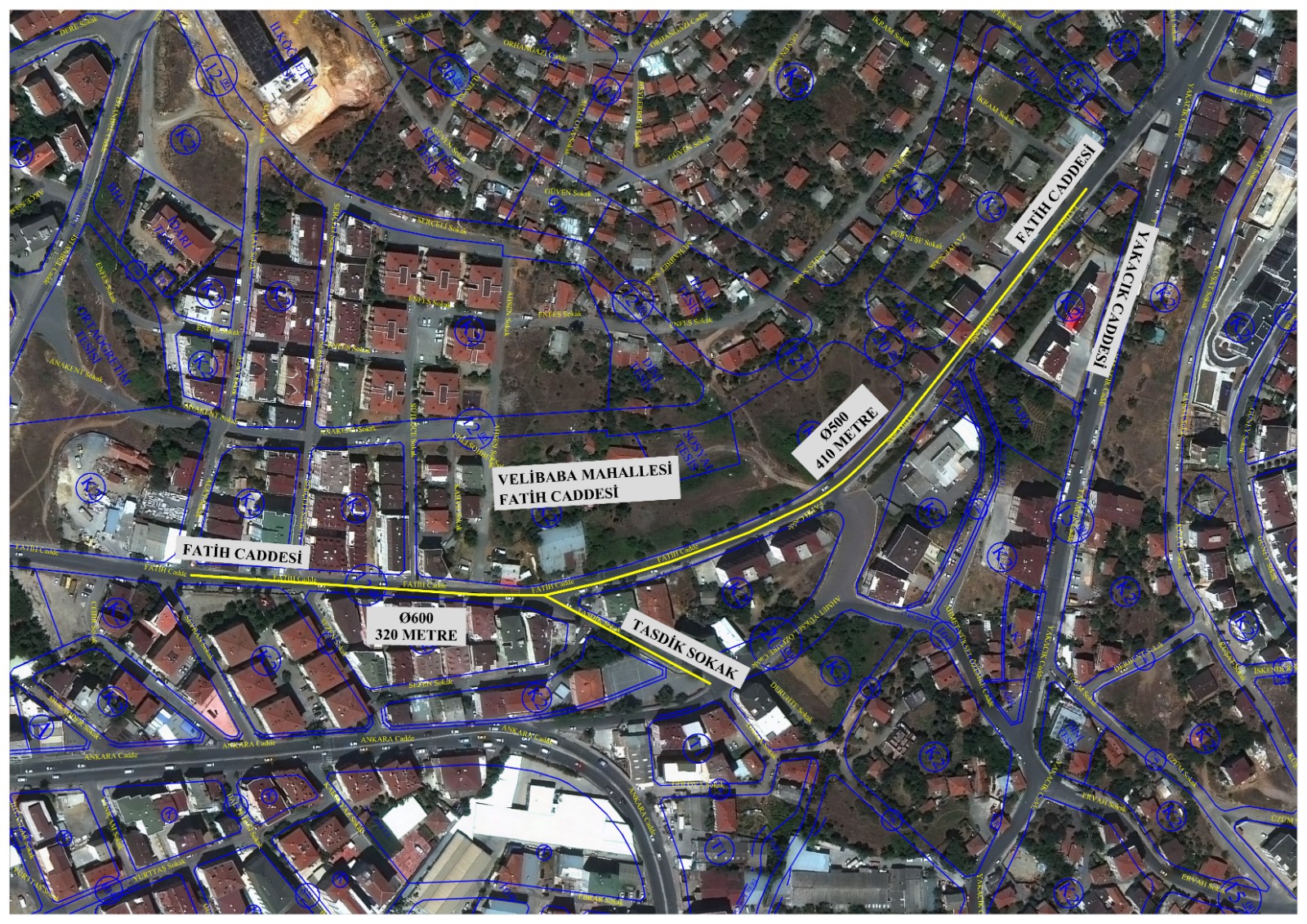 Pendik'te altyapı güçlenmeye devam ediyor