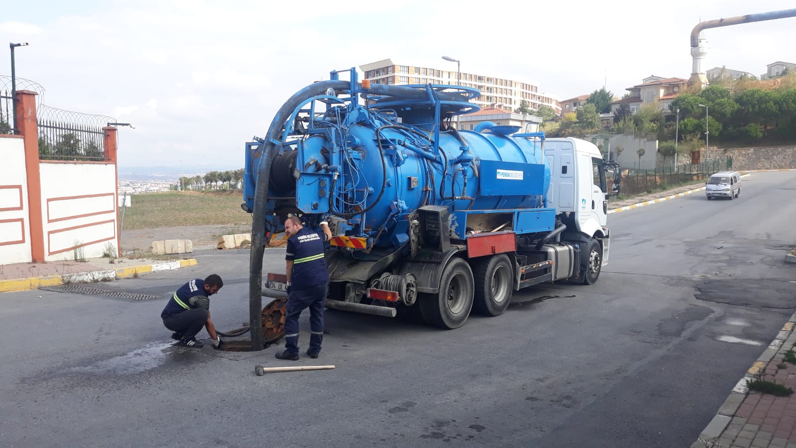 Pendik'te altyapı güçlenmeye devam ediyor