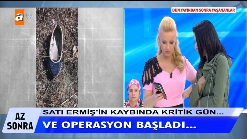 Müge Anlı programında konuşulan Satı Ermiş'in kaybında flaş gelişme!