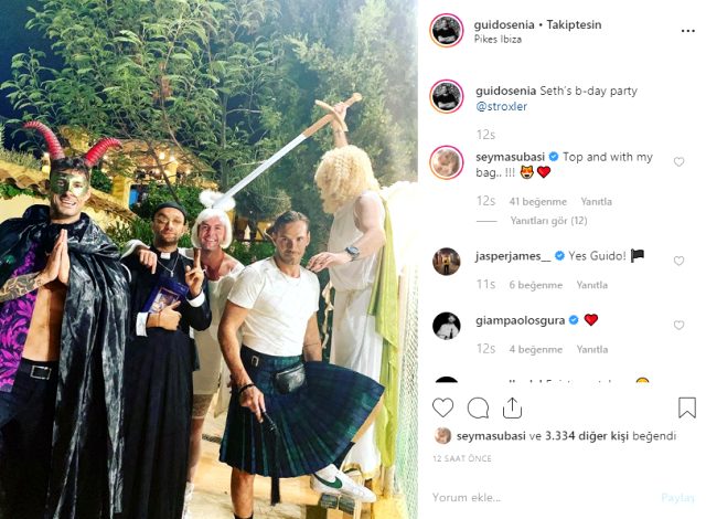 Şeyma Subaşı'nın sevgilisi İskoçluğa soyundu