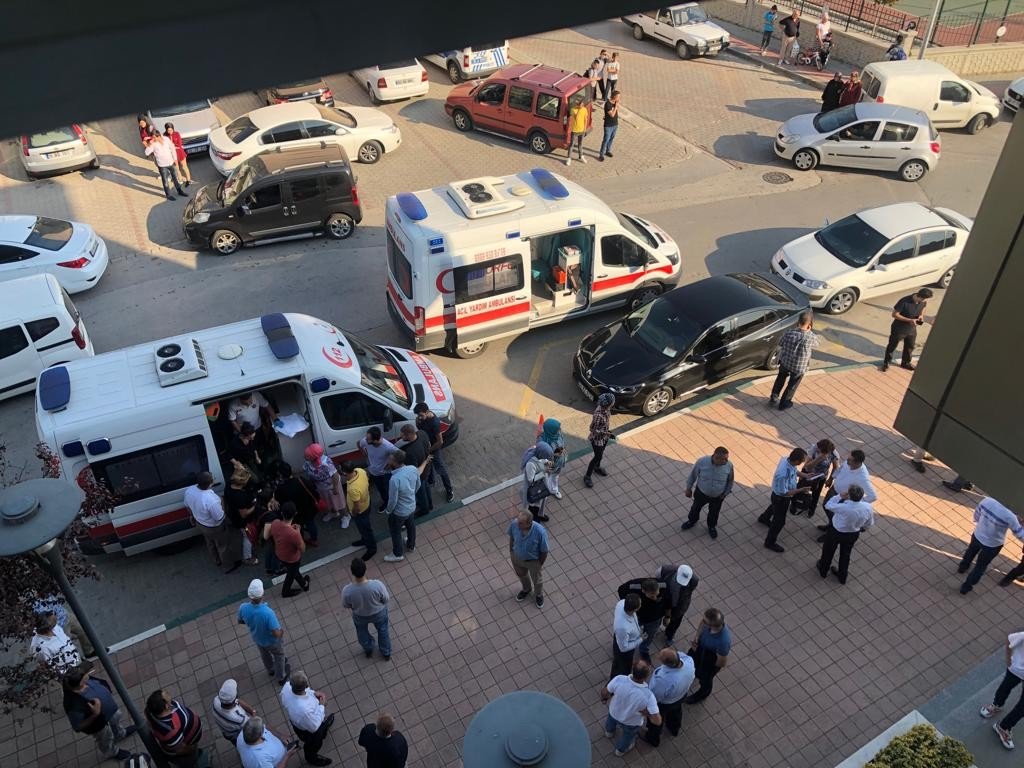 Başkan yardımcısını rehin alan zanlı tutuklandı