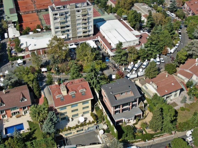 Suudi Arabistan Konsolosluğu, Kaşıkcı cinayetin yıl dönümünde havadan görüntülendi