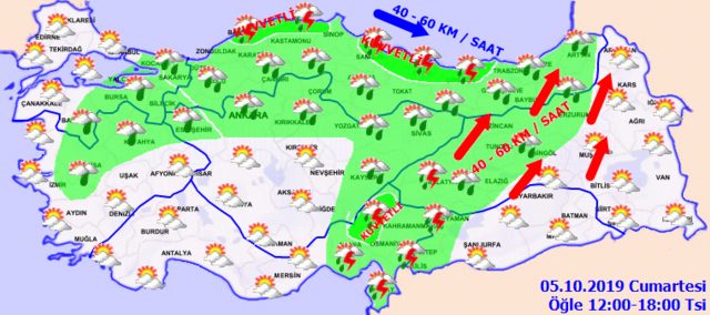Bugün hava nasıl olacak? | 6 Ekim hava durumu | İstanbul'da yağış ne kadar sürecek?