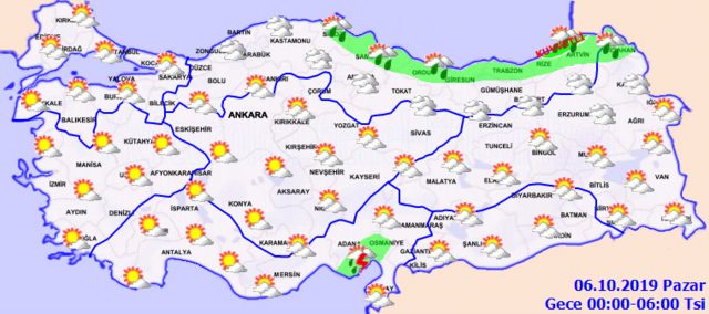 Bugün hava nasıl olacak? | 6 Ekim hava durumu | İstanbul'da yağış ne kadar sürecek?
