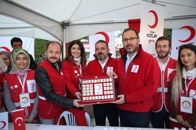 "İnternetin cazibesini bir kenara bırakıp, kendini spora, sanata, kültüre adayan gençleri tebrik ediyorum”