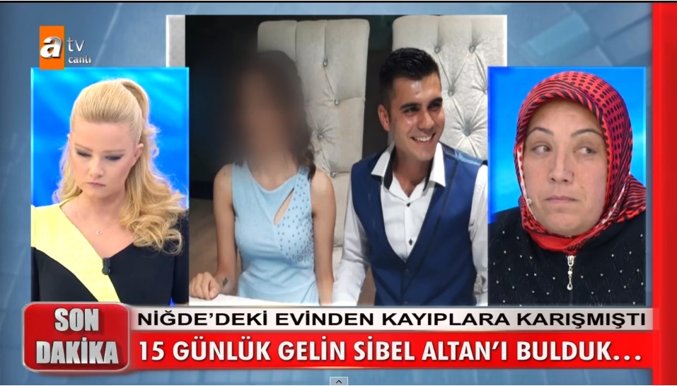 Müge Anlı'da 15 günlük gelin Sibel Altan aranıyor