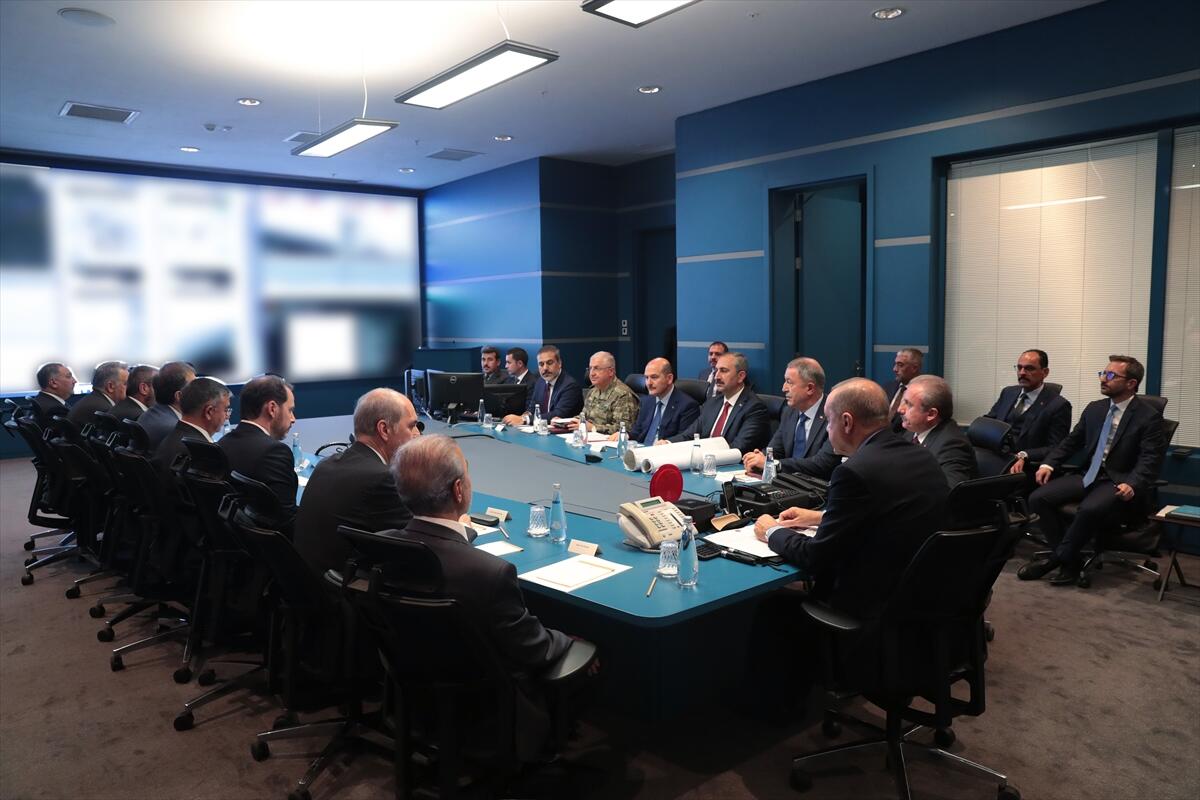 Ankara'da kritik harekat toplantısı yapıldı! Fotoğraflar paylaşıldı...