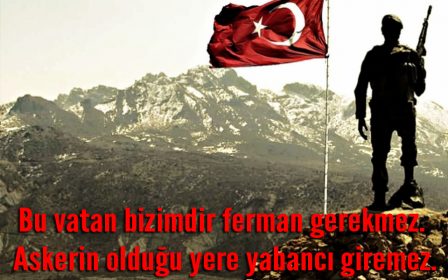 Cuma mesajları askerli | Cuma mesajları bayraklı | Askerli cuma mesajları