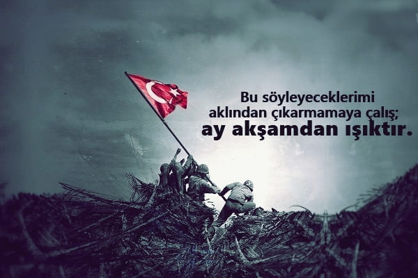 Cuma mesajları askerli | Cuma mesajları bayraklı | Askerli cuma mesajları