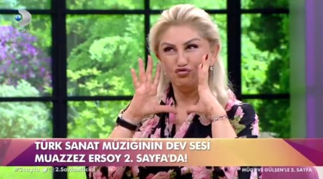 Muazzez Ersoy'dan dolgu dudak yaptıranlara traktör lastiği benzetmesi