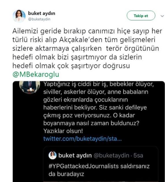 CHP'li Bekaroğlu sınıra giden Buket Aydın'ı çok sert eleştirdi