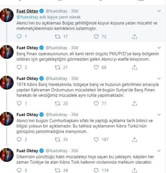 Skandal Barış Pınarı açıklaması! KKTC Cumhurbaşkanı Akıncı'nın açıklamaları pes dedirtti