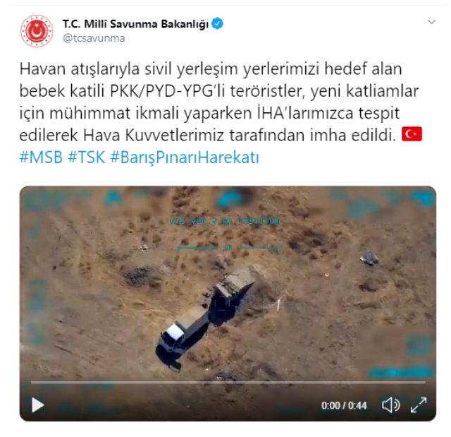 Teröristlerin havaya uçurulduğu anlar görüntülendi! İşte şanlı ordumuzun büyük başarısı...