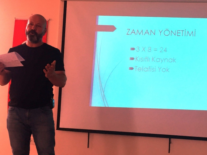 İslahiye MYO’da zaman yönetimi konferansı