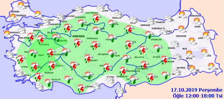 Meteoroloji saat vererek uyardı: Bu illere sağanak yağış geliyor!
