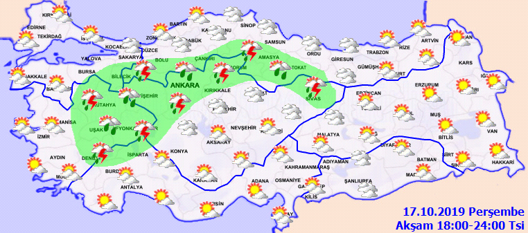 Meteoroloji saat vererek uyardı: Bu illere sağanak yağış geliyor!