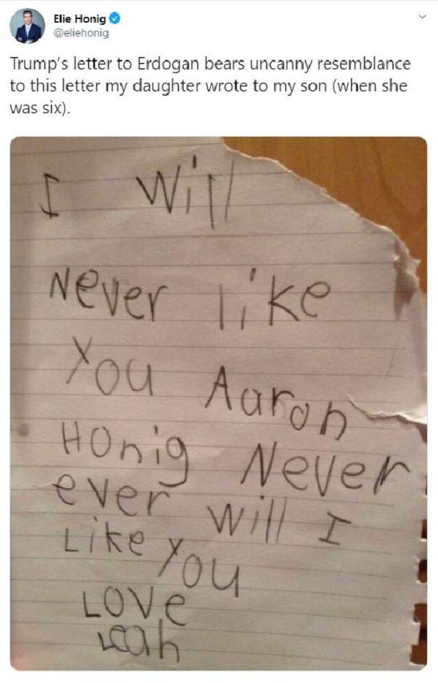 ABD Başkanı Trump'ın Erdoğan'a mektubu olay olmuştu! Tepki yağıyor