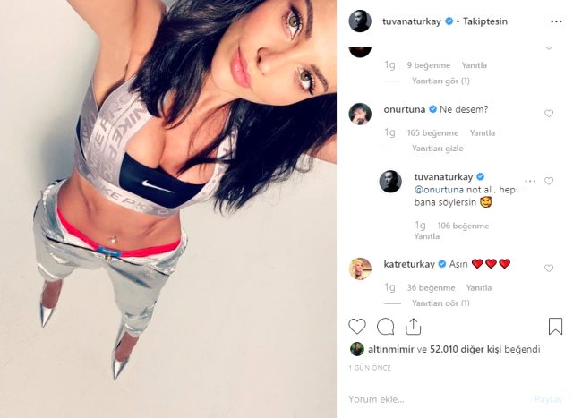 Onur Tuna'nı yorumuna Tuvana Türkay'dan kalpli cevap