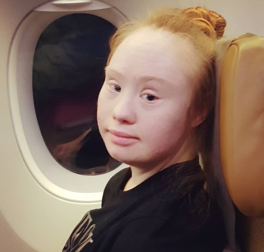 Dünyanın ilk down sendromlu modeli 