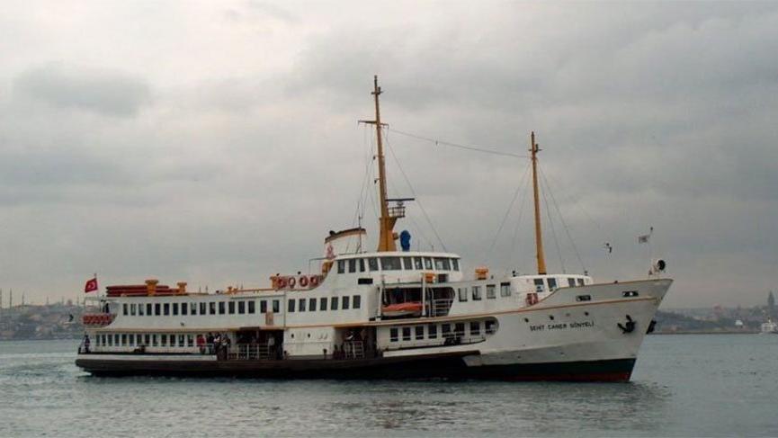 İstanbul'daki sis nedeniyle vapur seferleri iptal edildi