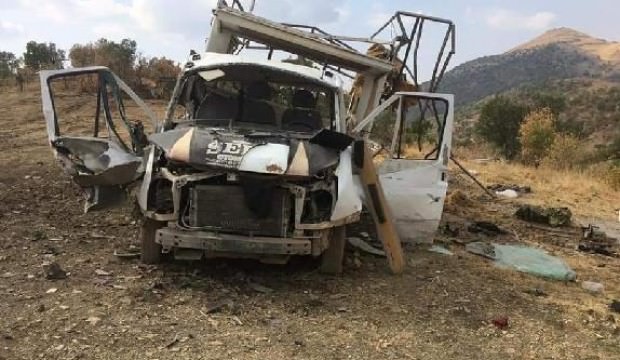 Teröristlerden orman işçilerine saldırı