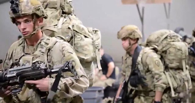 ABD askerlerinin Suriye'den ayrıldığı görüntüler ortaya çıktı!