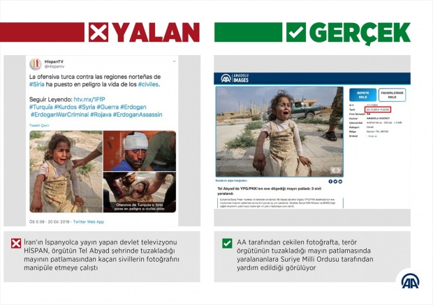 İran'dan çirkin manipülasyon! Gerçeği AA muhabiri ortaya çıkardı...