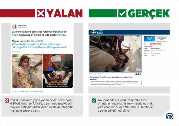 İran'dan çirkin manipülasyon! Gerçeği AA muhabiri ortaya çıkardı...