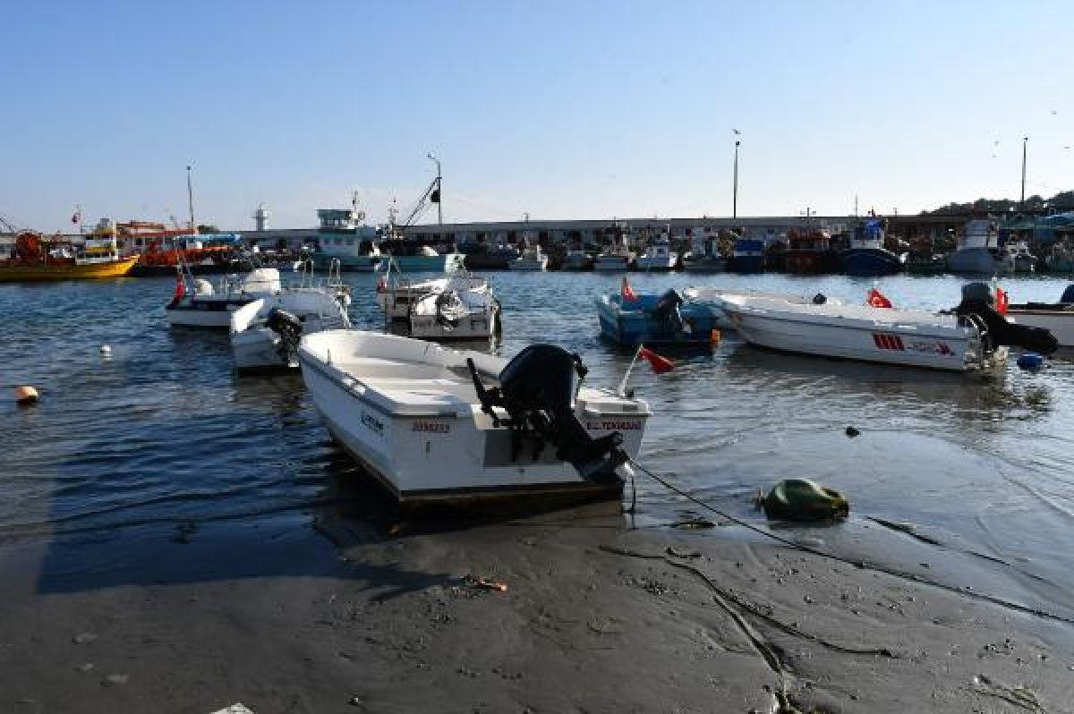 Tekirdağ'da deniz suyunun görüntüsü korkuttu