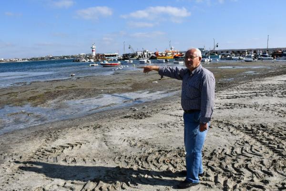 Tekirdağ'da deniz suyunun görüntüsü korkuttu