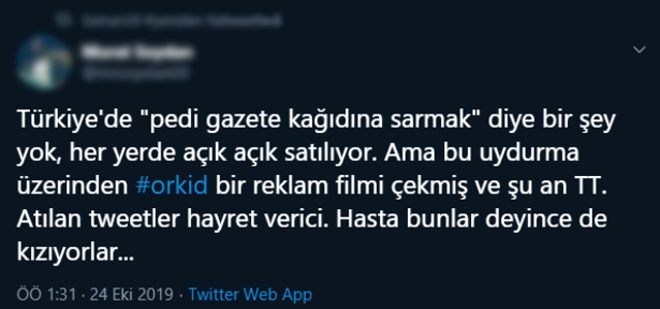 Orkid reklamı nedir? Orkid gazete yeni ambalaj reklamı ne anlatıyor 2019?